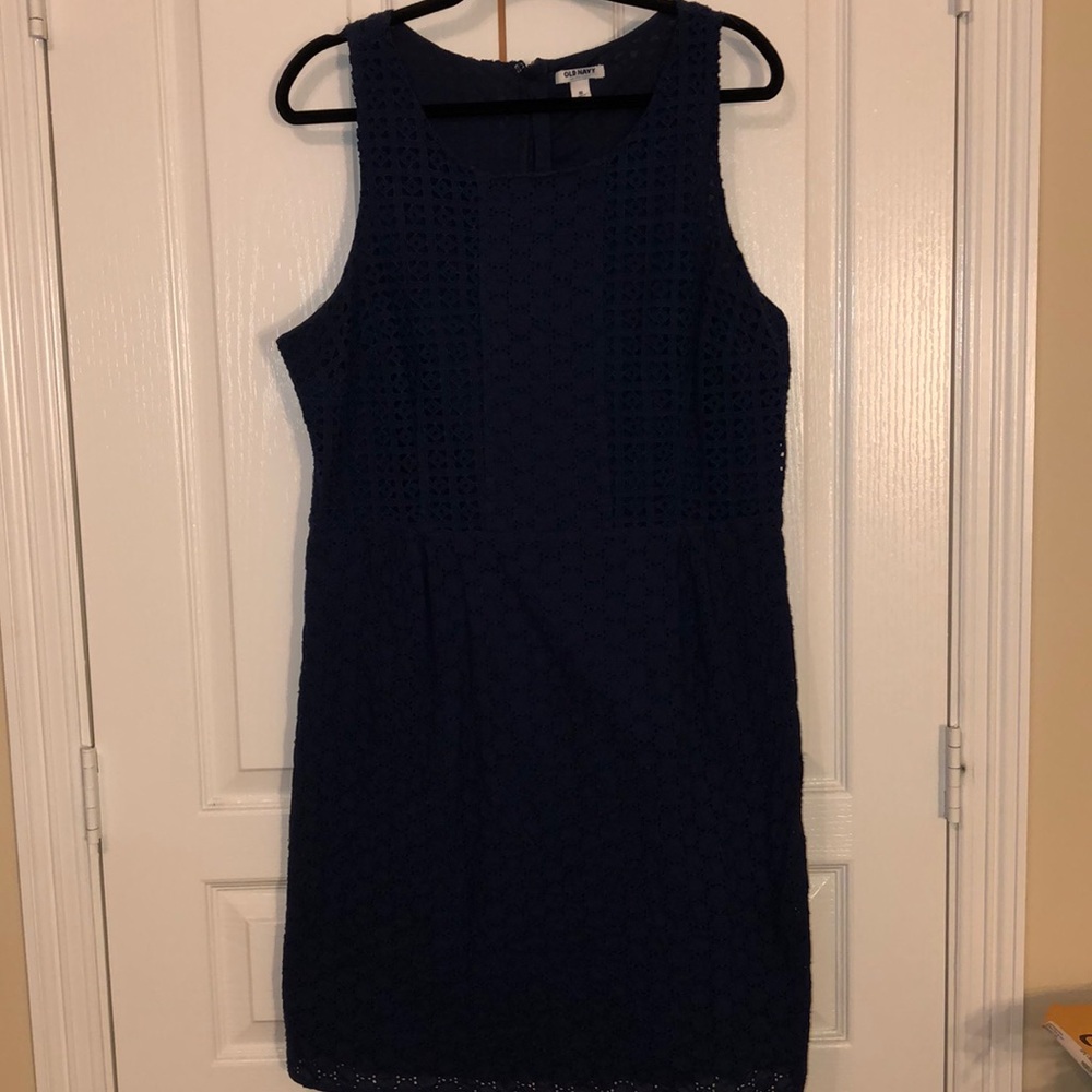 Blue dress